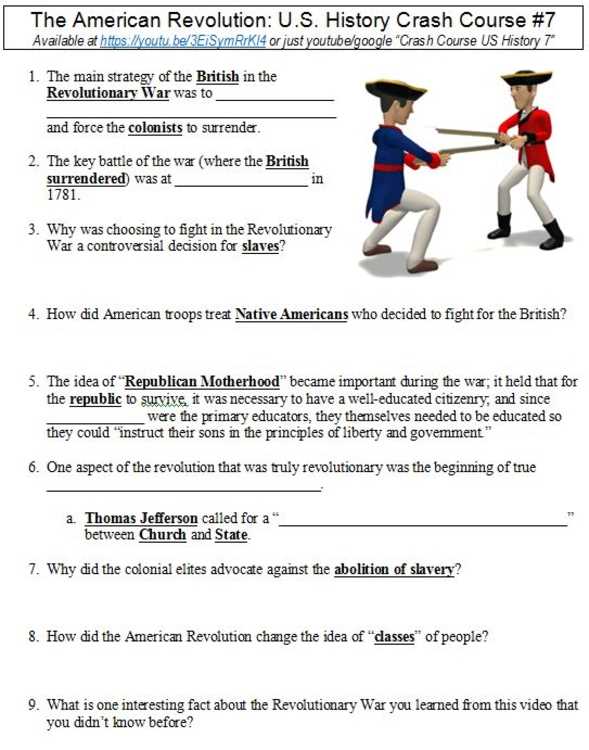 the key to understanding u s history worksheet answer