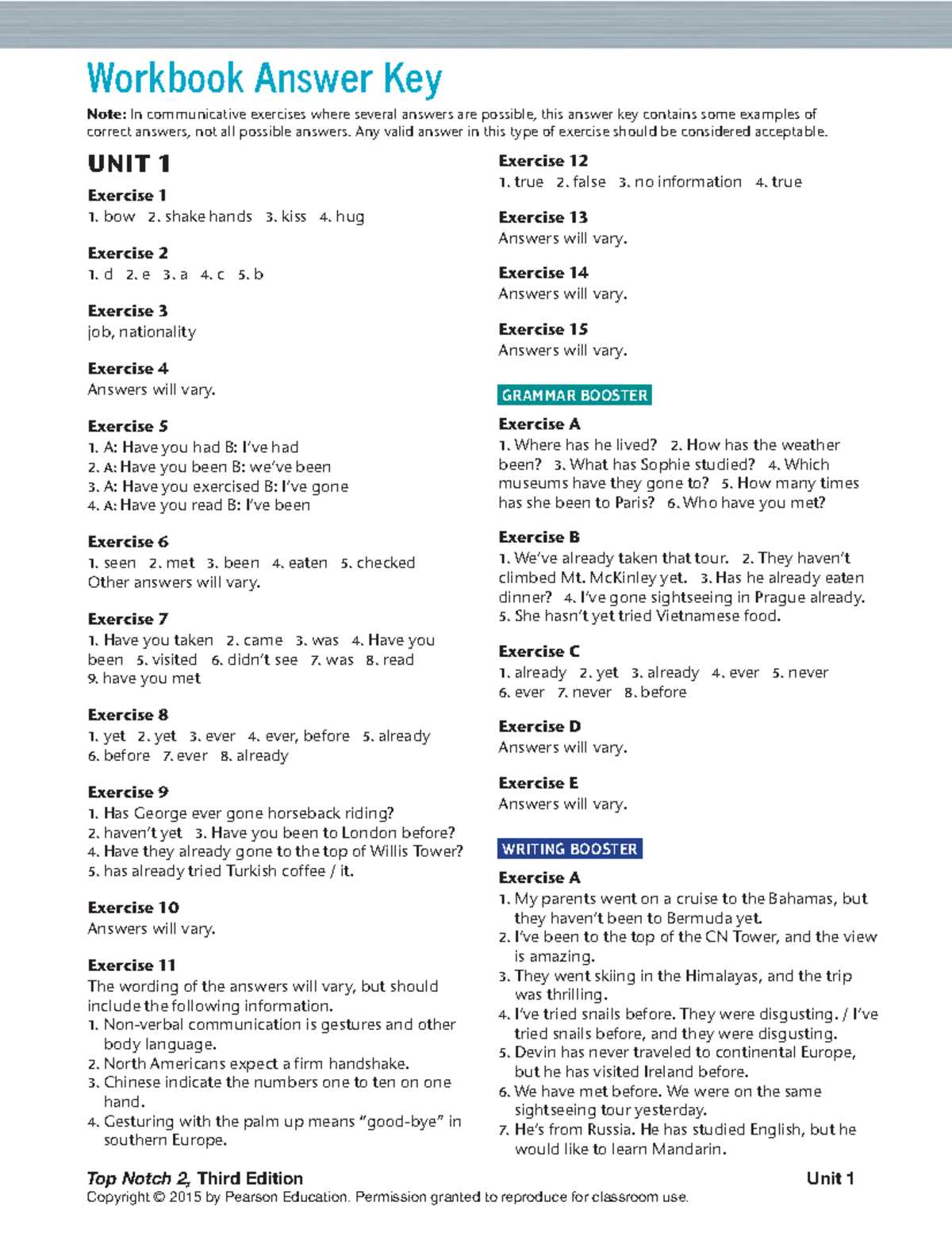 expersate 2 puente customized level 2 review answer key