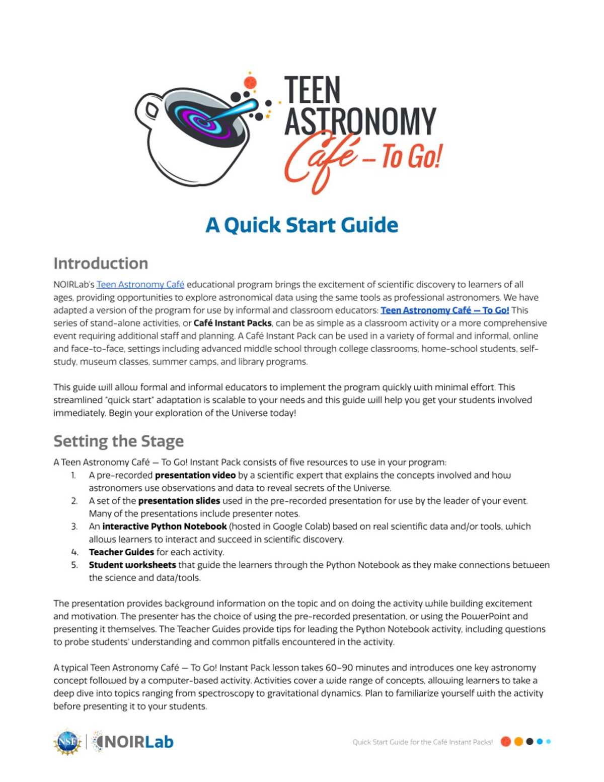 exploration study guide answer key