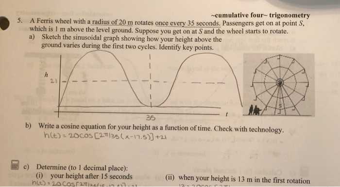ferris wheel order of operations answer key