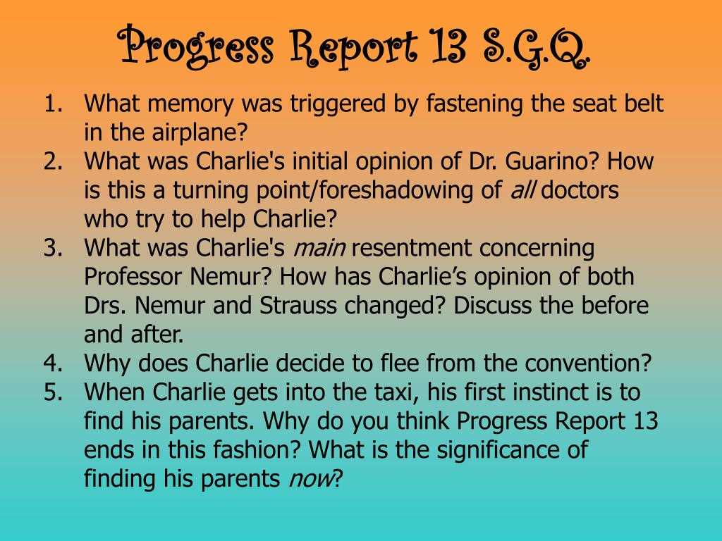 flowers for algernon comprehension questions answer key