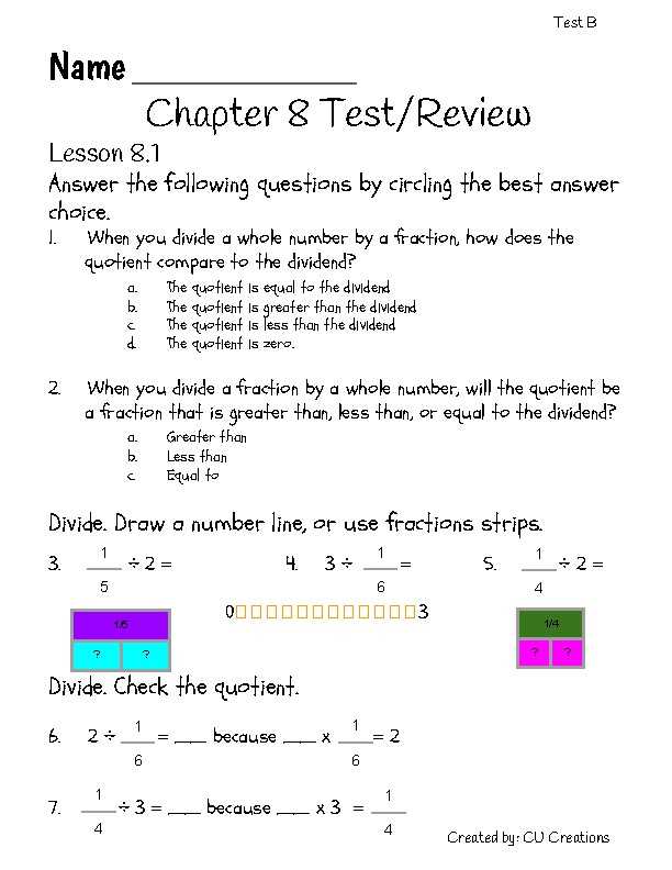 national go math middle school grade 8 answer key