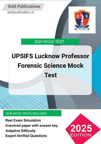 forensic science test answer key