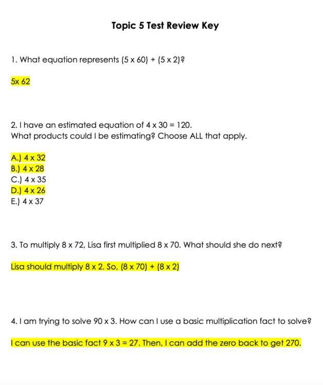 fourth grade science mini assessment 5 answer key fourth grade science mini assessment 5 answer key