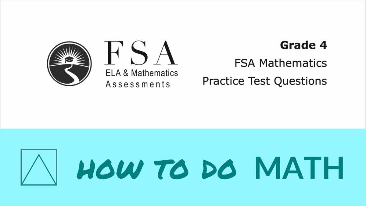 fsa reading practice 3rd grade answer key
