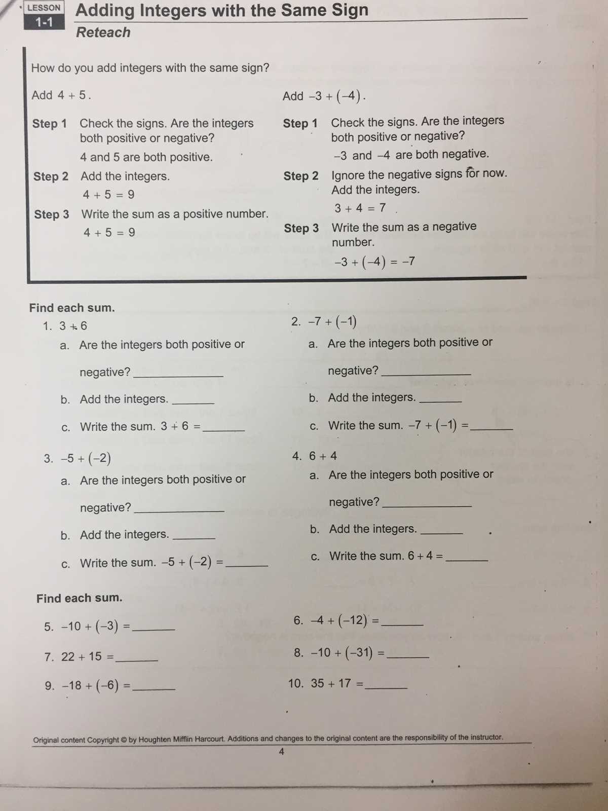 7th grade module 5 answer key
