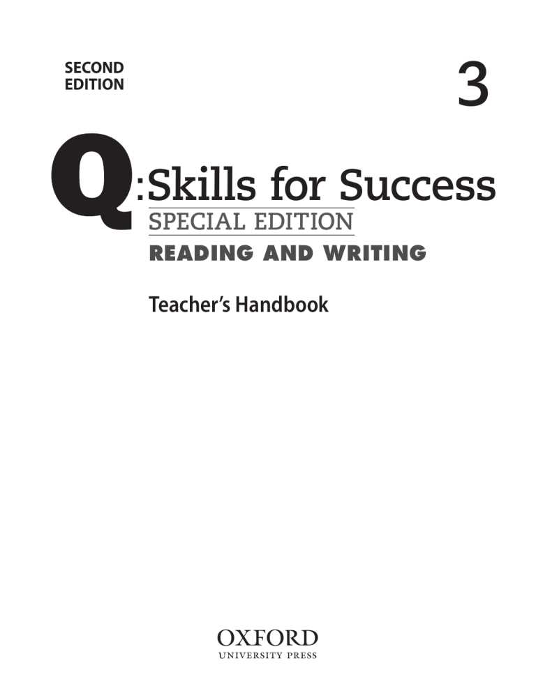 q skills for success reading and writing 3 answer key