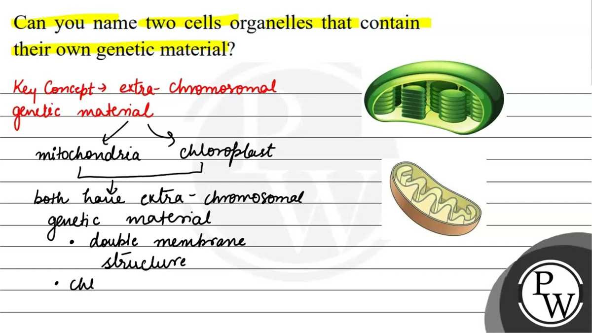 genetic disorders and organelles answer key