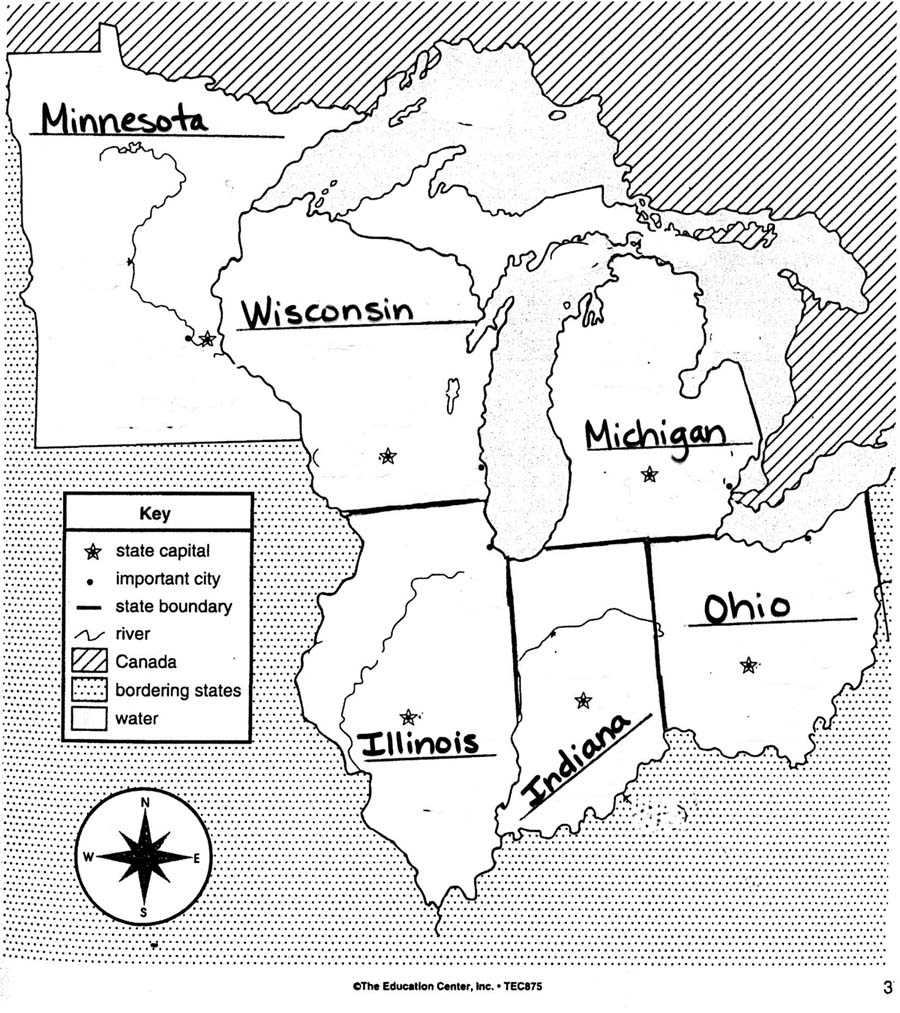 geography compare the great lakes answer key