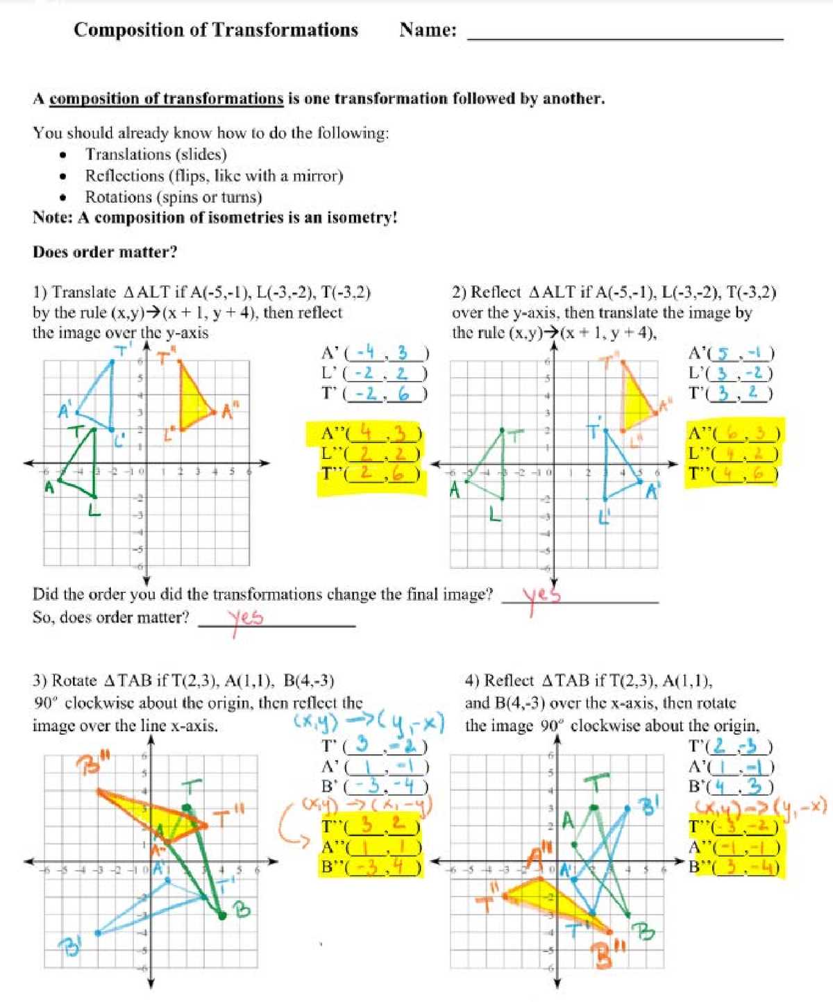 geometry builder 17 answer key