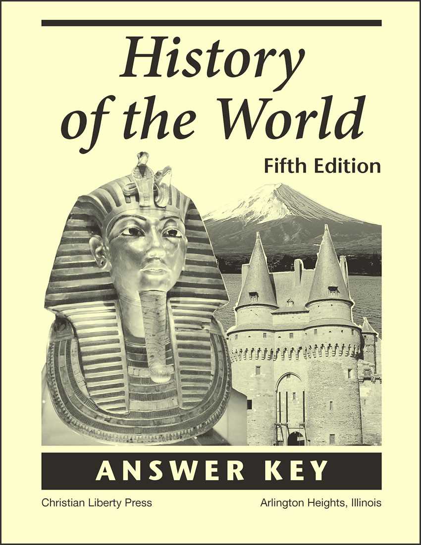 world history and cultures in christian perspective answer key