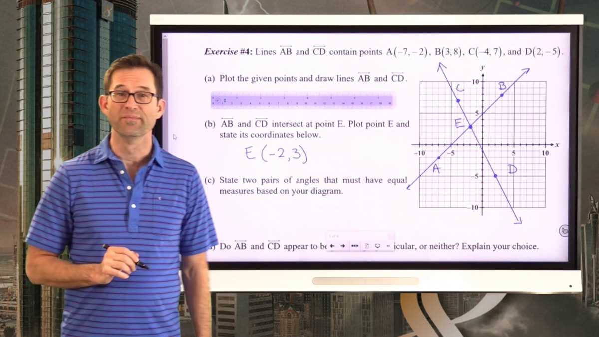 answer key points lines and rays n gen math 7