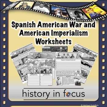 answer key spanish american war worksheet answers