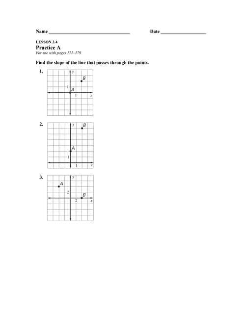glencoe algebra 1 5 3 practice slope intercept form answer key