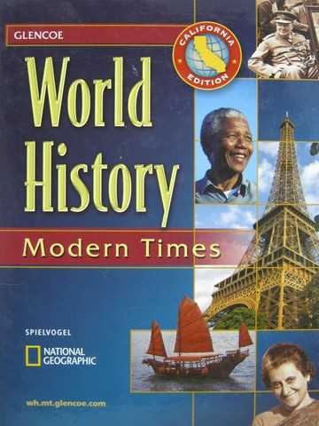 glencoe world history 2010 answer key