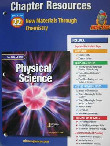 glencoe.com answer key science