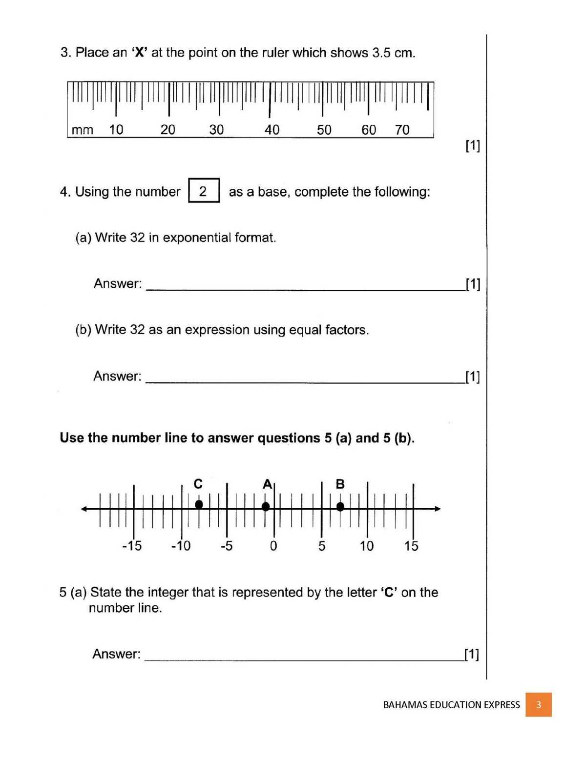 go math 6th grade p18 answer key