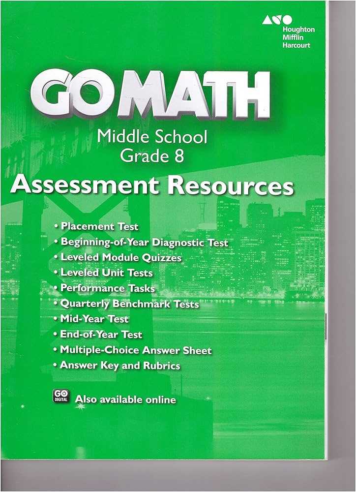 go math module 8 answer key