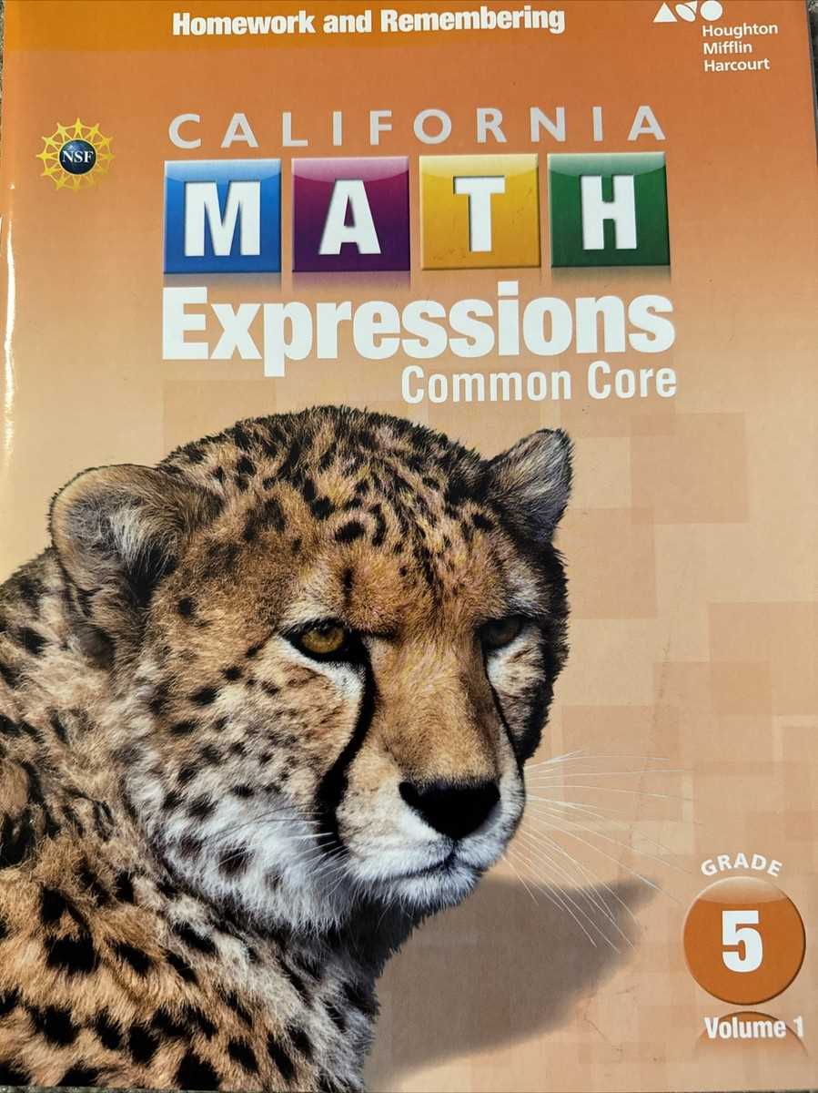 go math volume 1 grade 5 answer key
