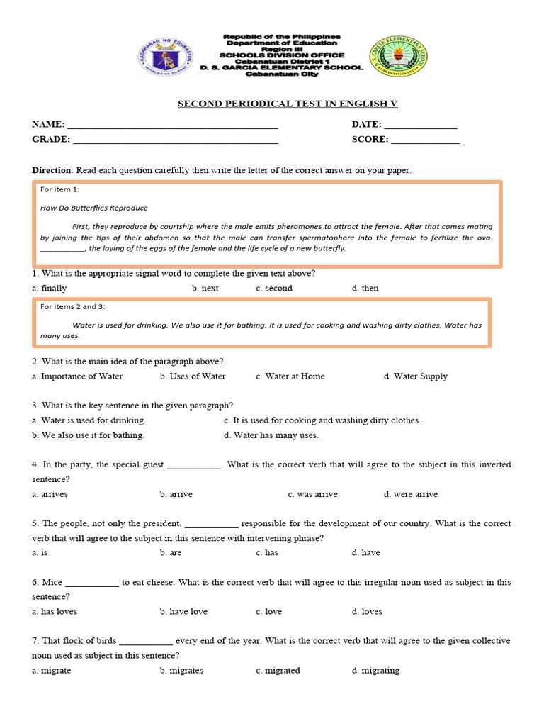 grade 5 module deped 2026 answer key
