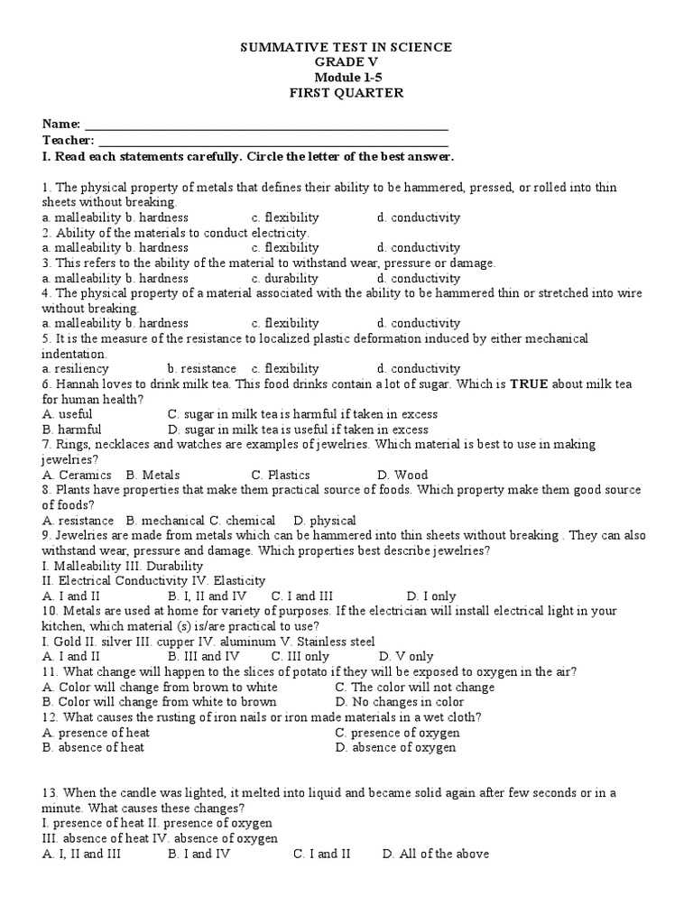 grade 5 module deped 2026 answer key