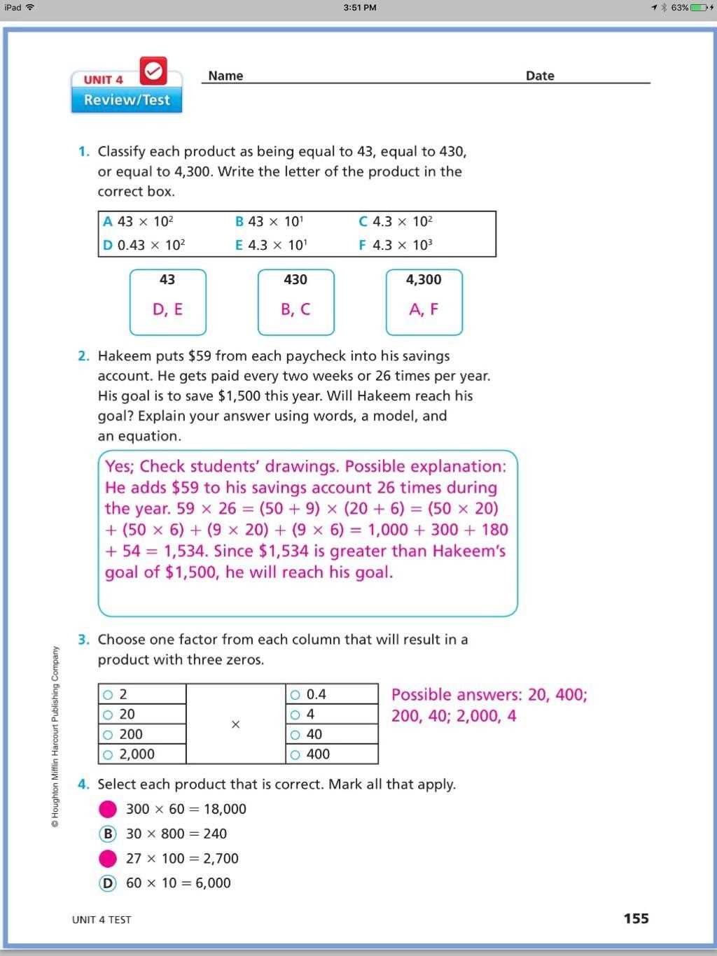 grade 5 unit 4 week 5 answer key grade 5 unit 4 week 5 answer key
