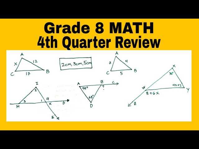 grade 8 math module 4th quarter answer key