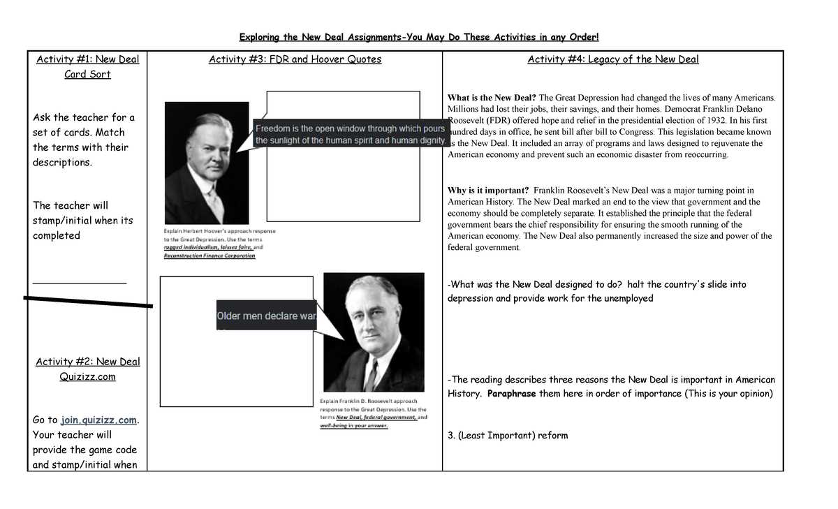 greatest deal in history answers key
