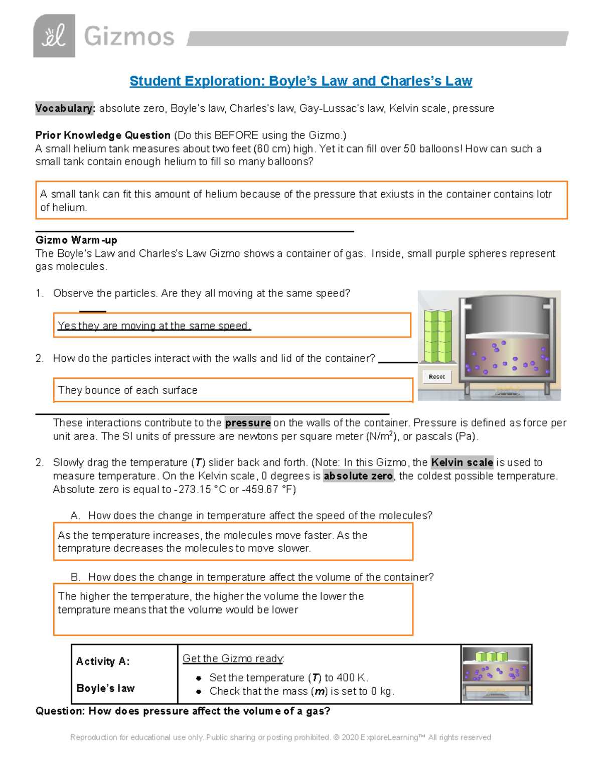 boyles law practice answer key
