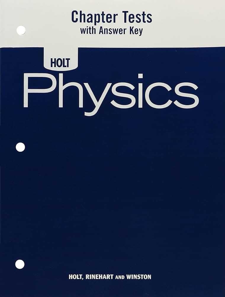 holt science spectrum chapter 13 physical science answer key