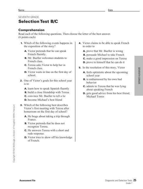 houghton mifflin harcourt grade 5 answer key