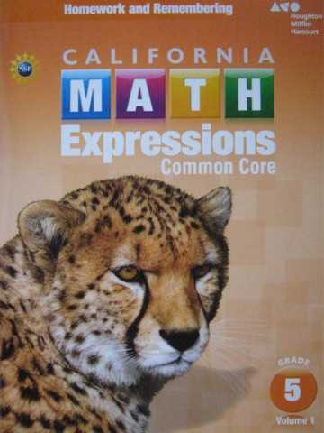 houghton mifflin harcourt math expressions grade 5 answer key