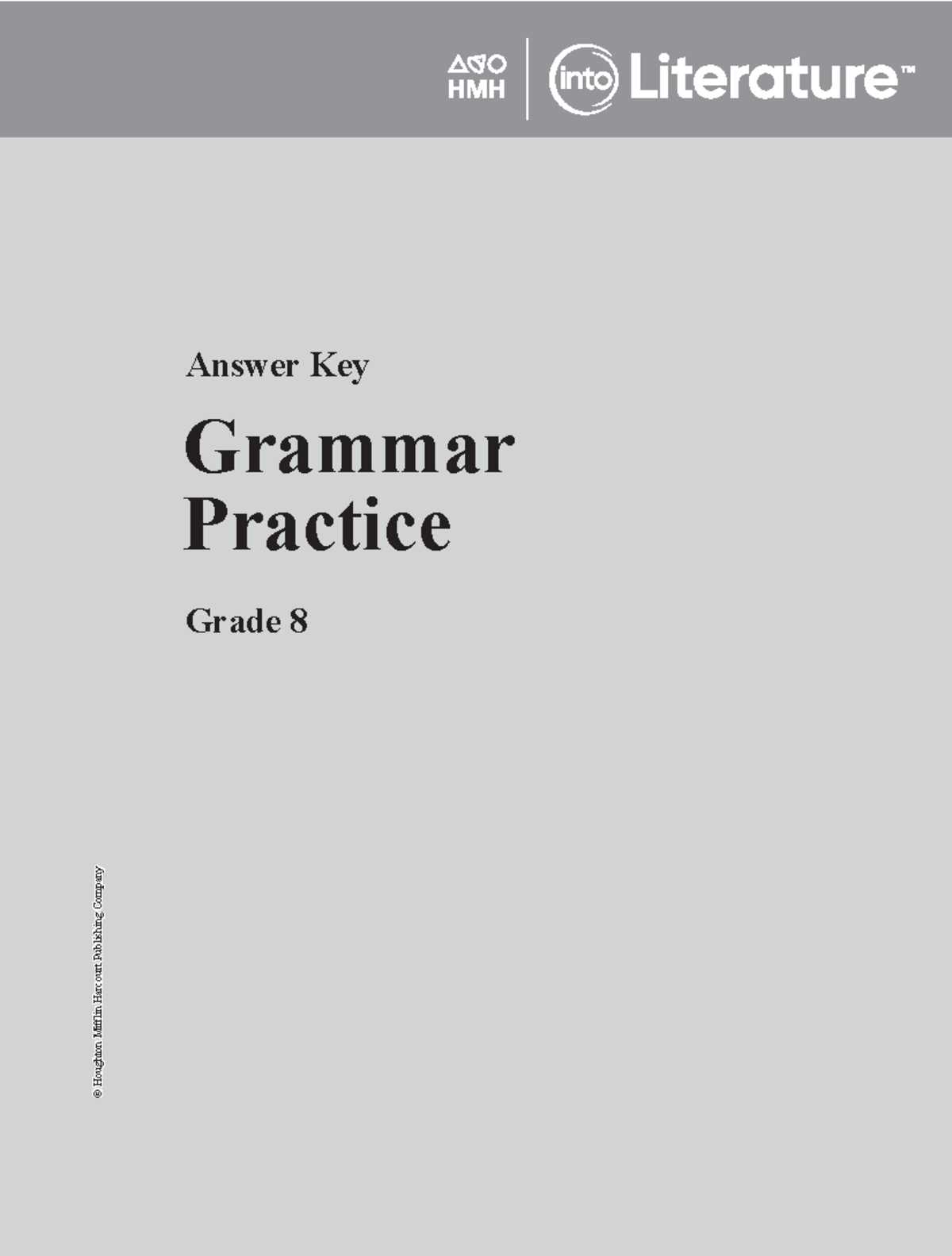 houghton mifflin harcourt publishing company science answer key grade 8