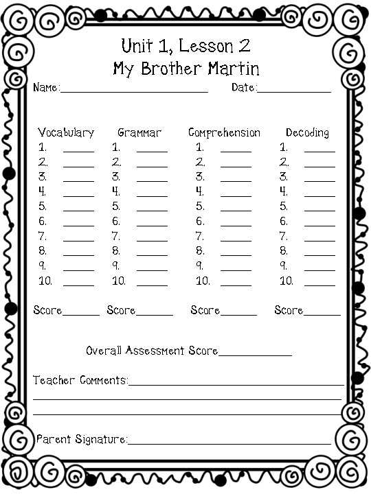 houghton mifflin unit 7 lesson 4 answer key