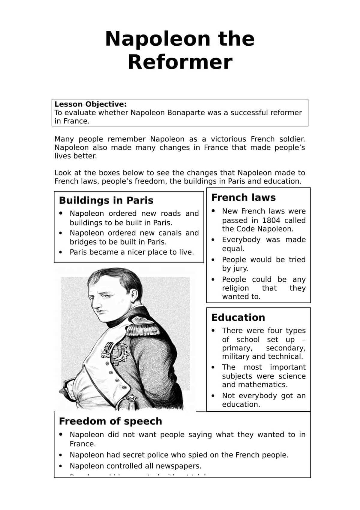 how do you make chicken napoleon worksheet answer key