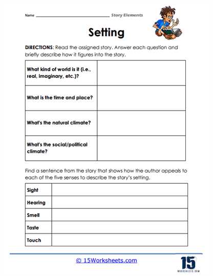 five elements of a story flocabulary answer key