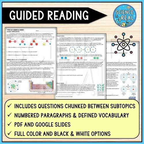 identifying chemical bonds answer key