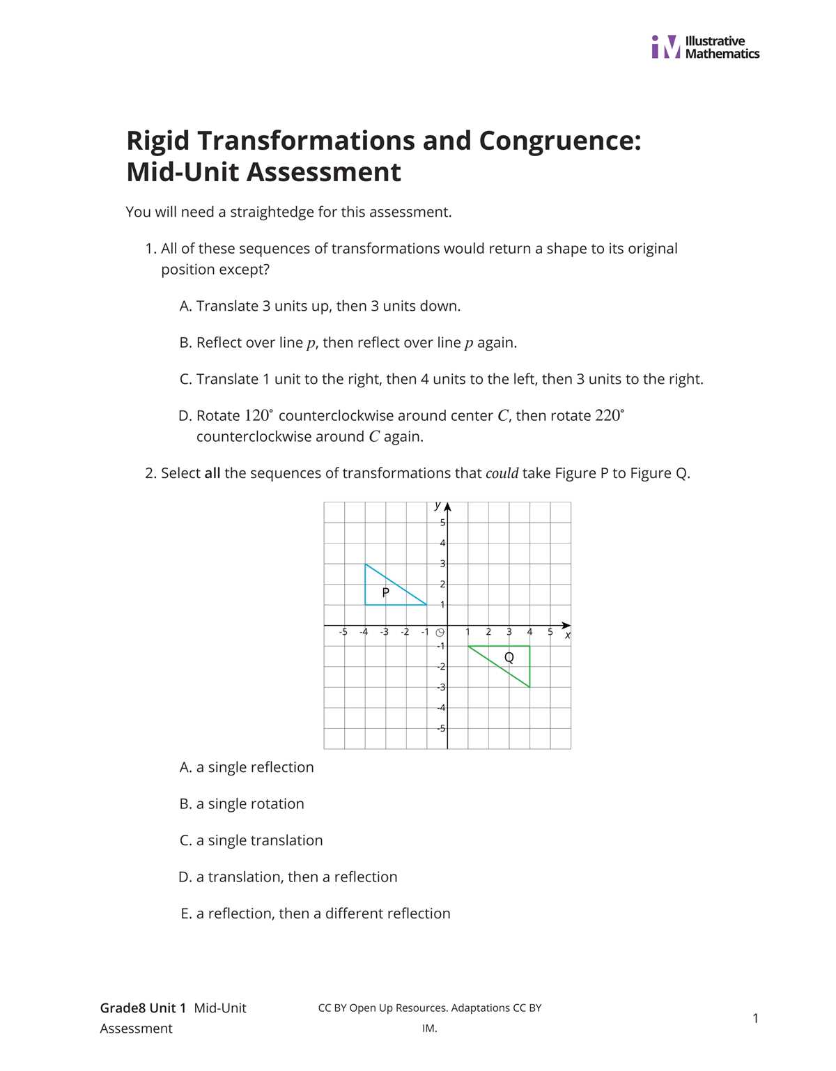 digits answer key grade 8 unit d