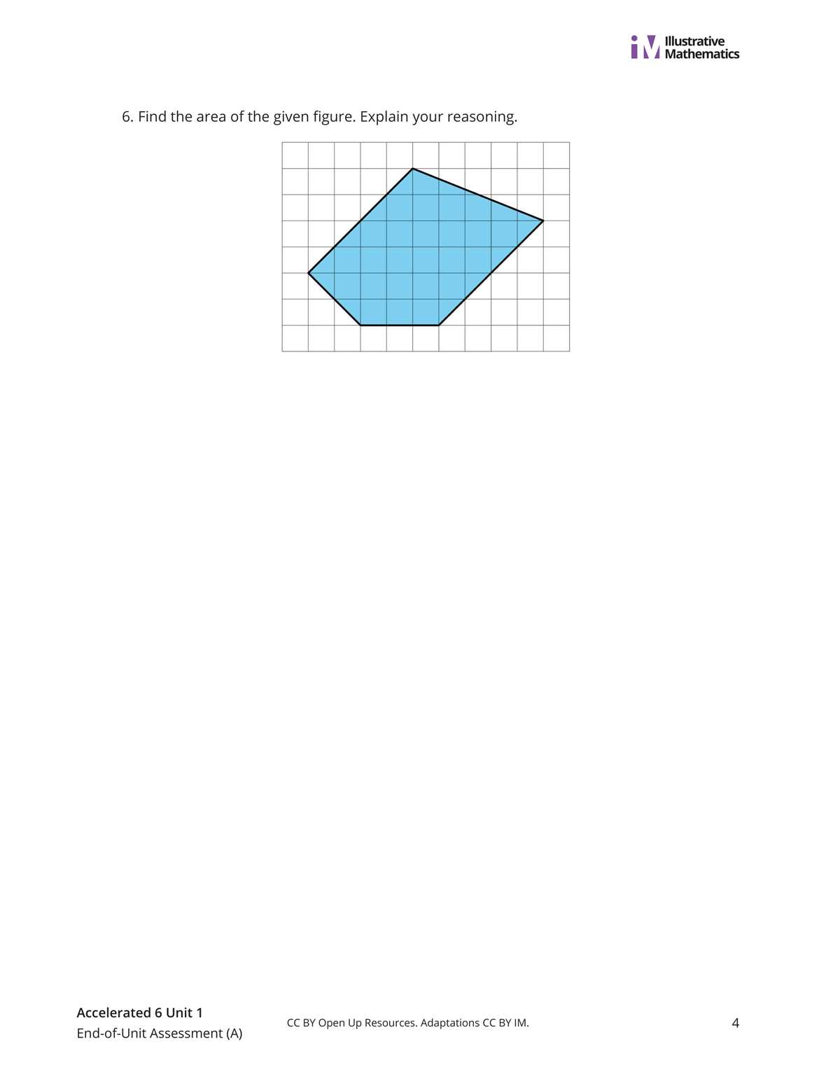 illustrative mathematics grade 6 unit 6 answer key