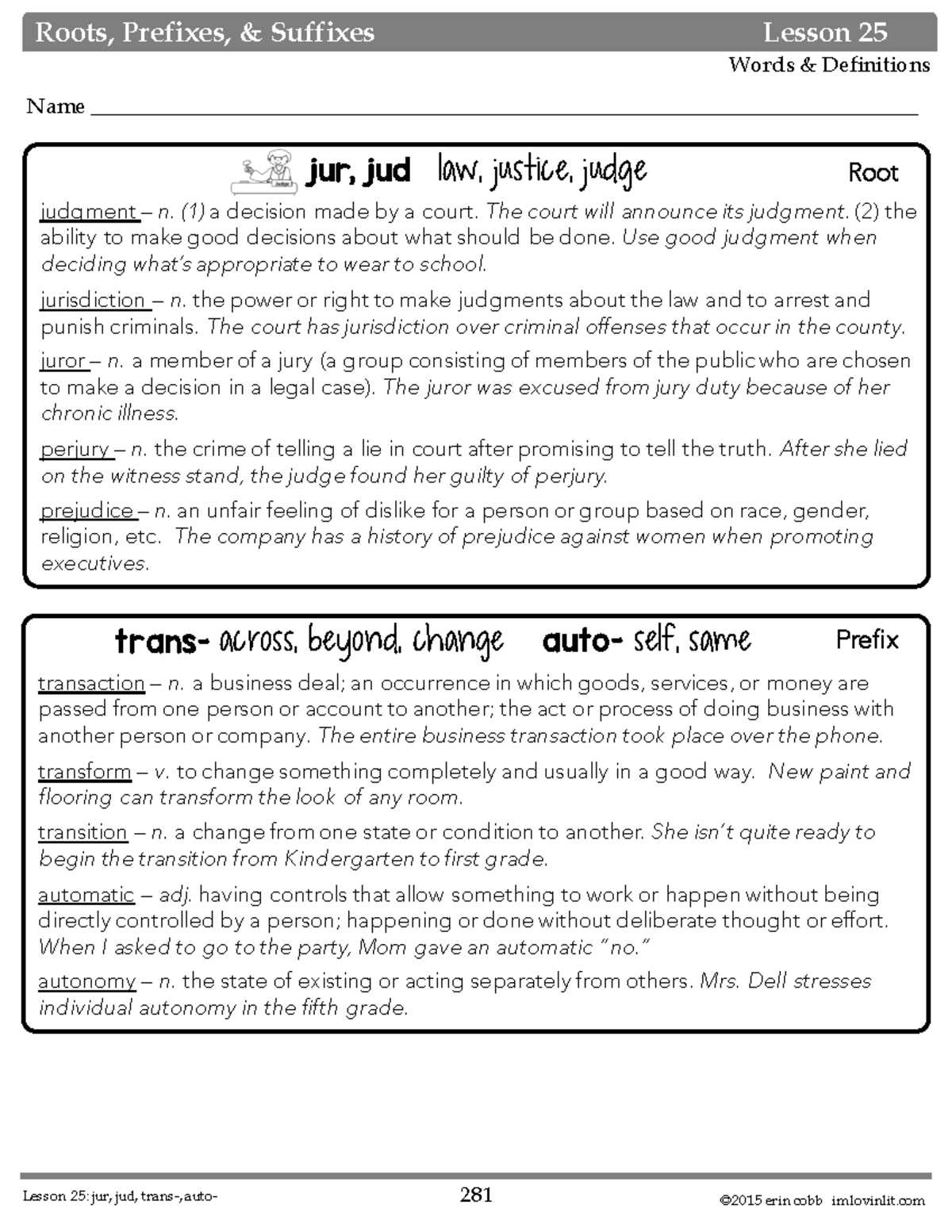 imlovinlit com practice level b answer key