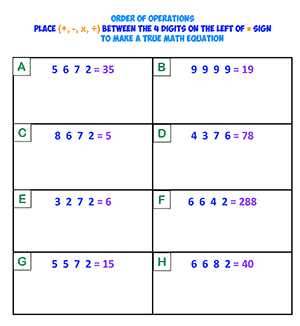 integers math maze answer key