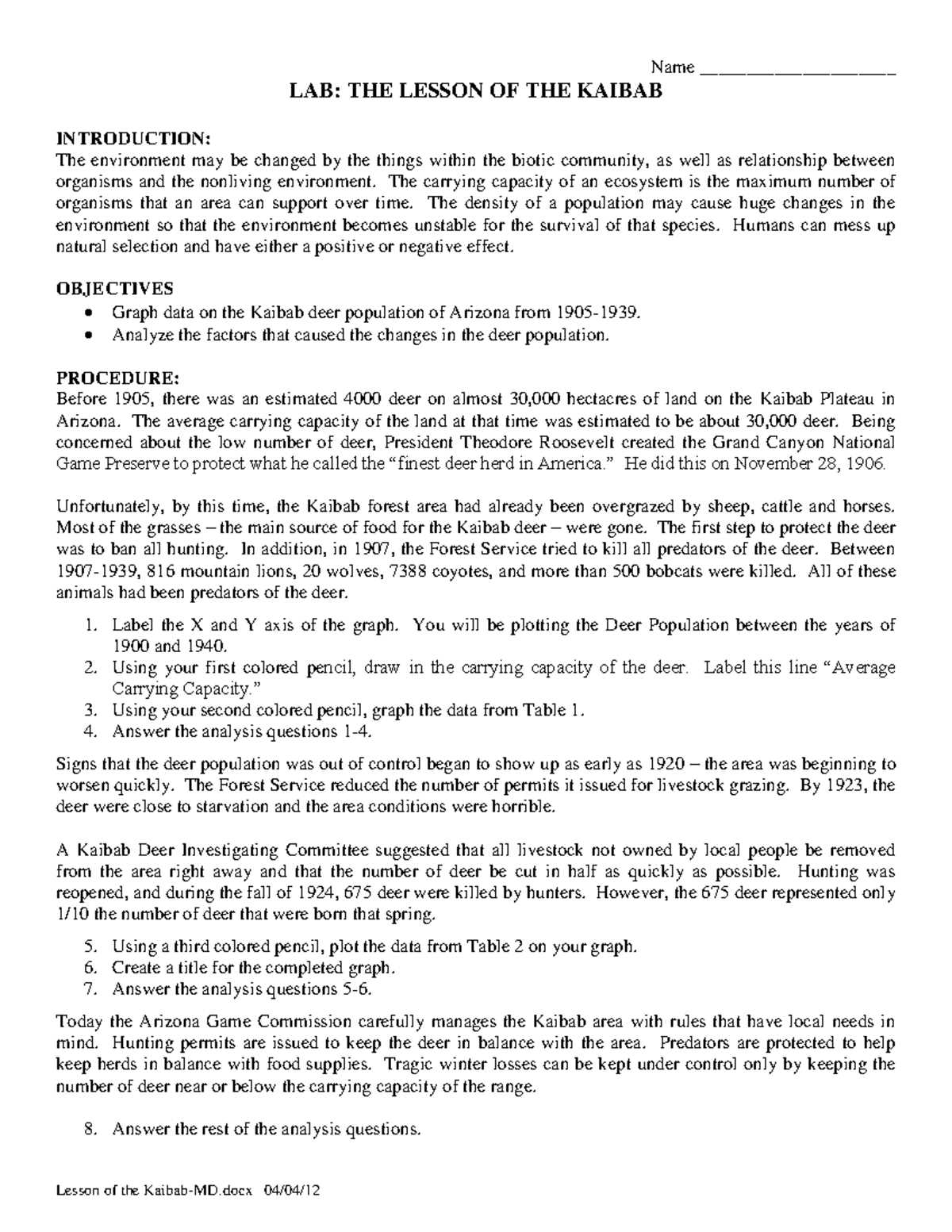 lesson of the kaibab md.docx answer key