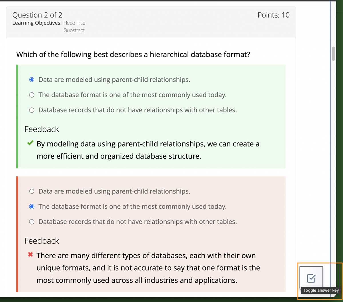 answers to key term review