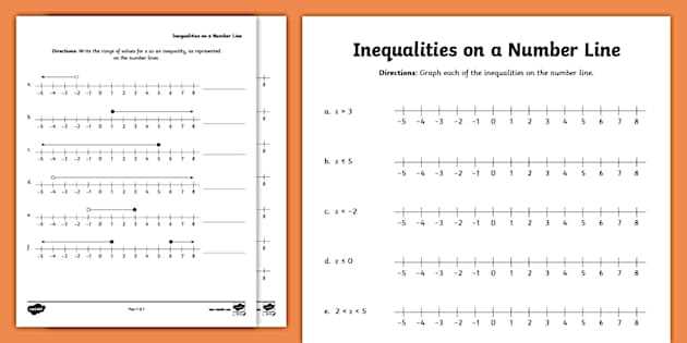 unit inequalities homework 4 writing inequalities answer key