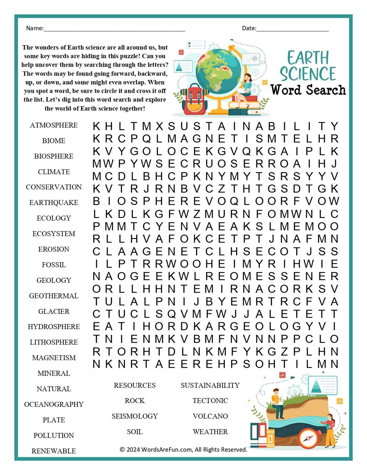 cloze ing in on science word bank answer key
