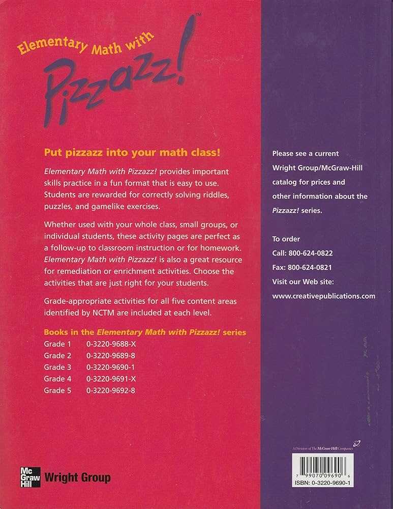 middle school math with pizzazz book d answer key 4 c