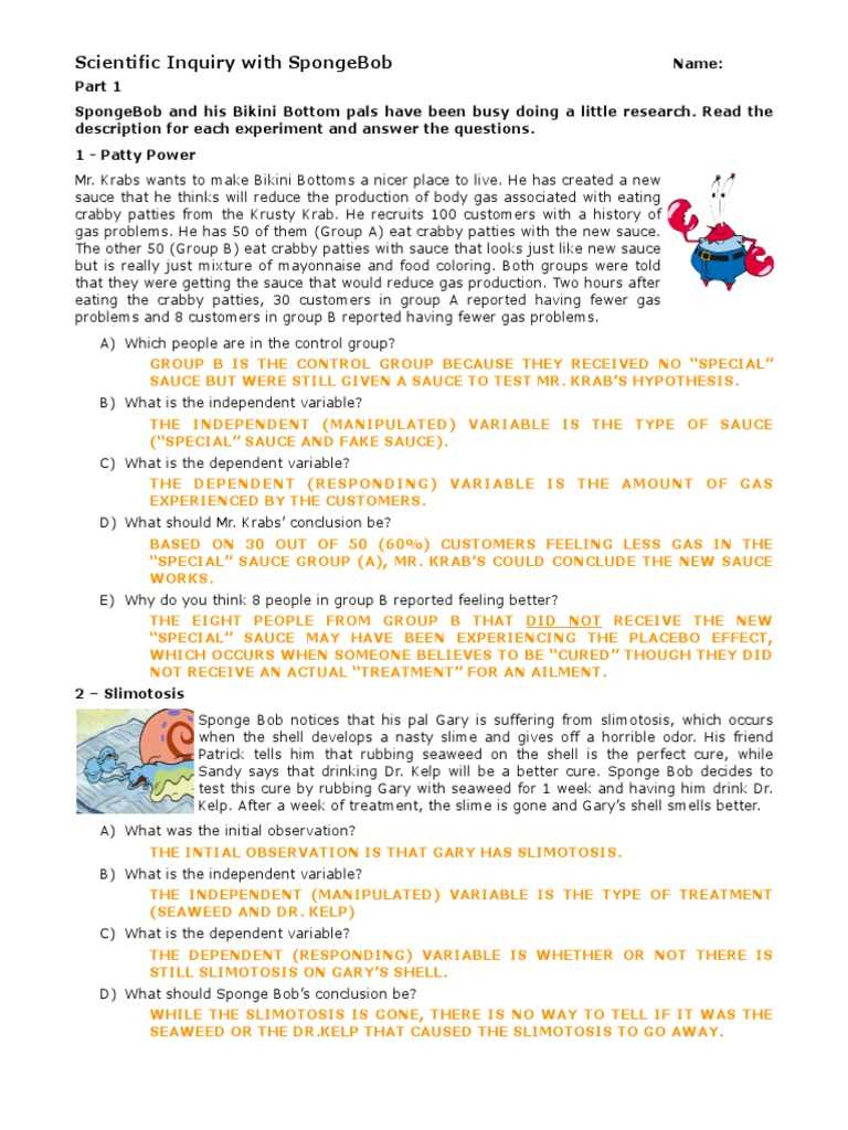 scientific method controls and variables part 1 answer key scientific method controls and variables part 1 answer key