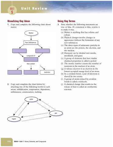 concept review section changes of matter answer key