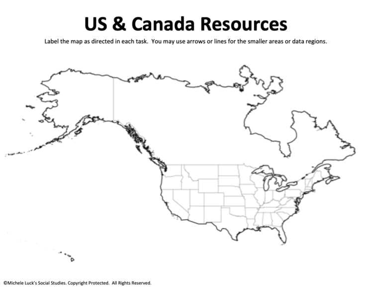 canada and the united states mapping lab answer key