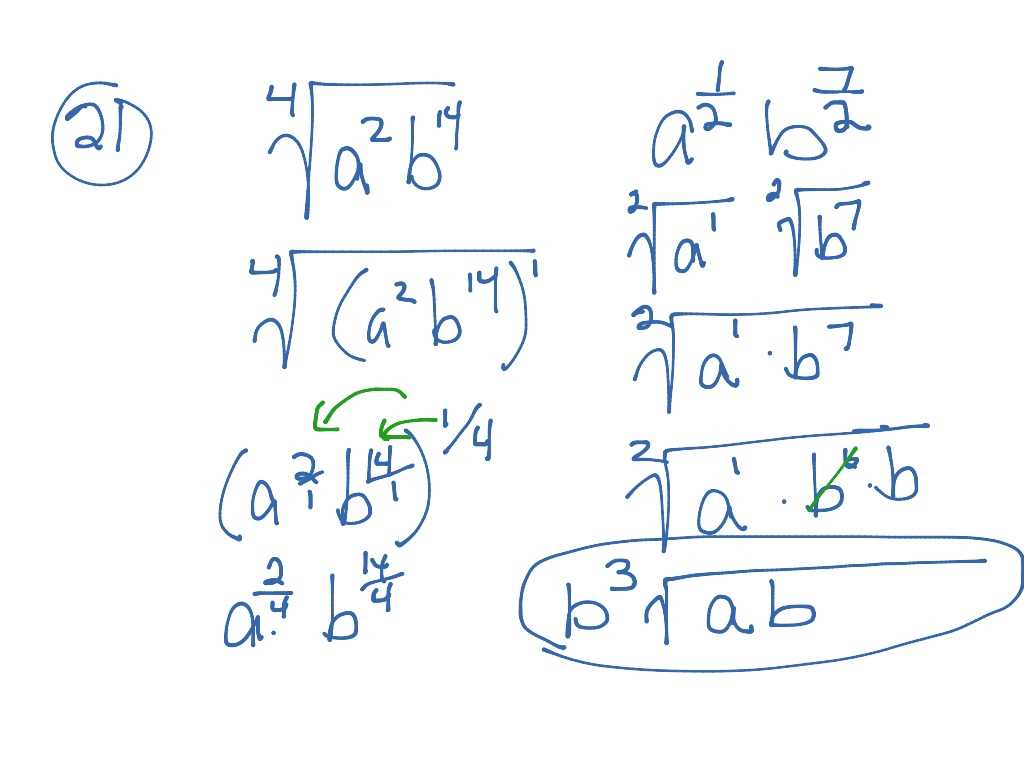 unit 6 radical functions homework 7 answer key